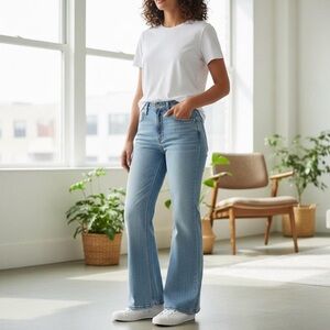 NEW Universal Thread Light Blue Flare Jeans